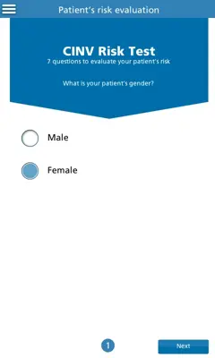 CINV Risk Test android App screenshot 3